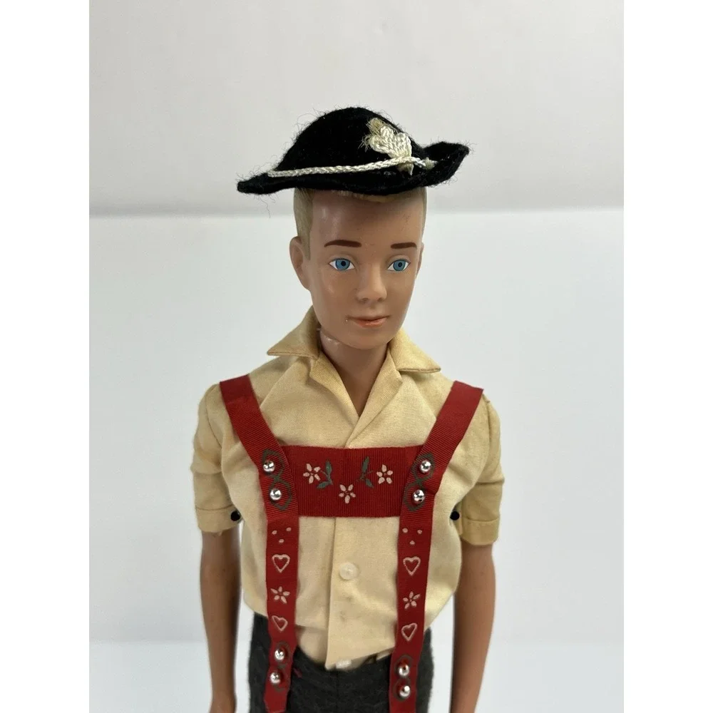 Vintage Ken Doll Barbie's Boyfriend 0776 In Switzerland Original Box 1960s RARE